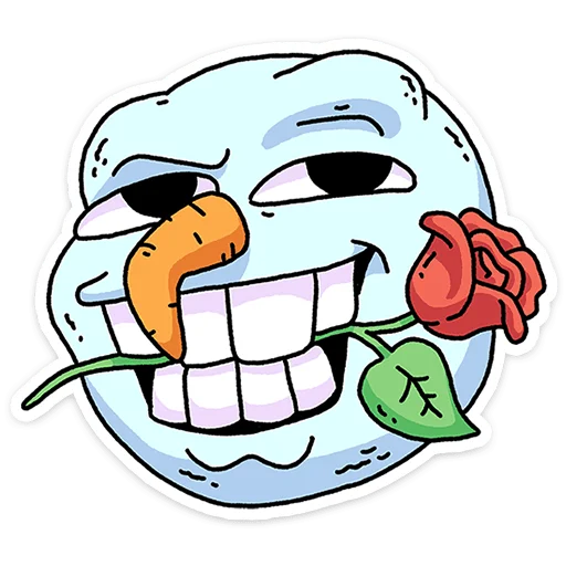 🌹 Стикер «Снегорий» для Telegram