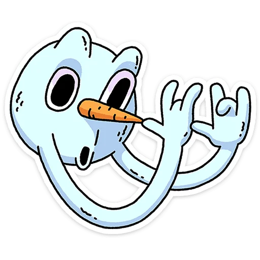 🤥 Стикер «Снегорий» для Telegram