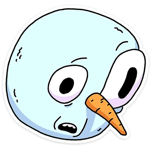 🤨 Стикер «Снегорий» для Telegram