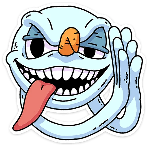 😈 Стикер «Снегорий» для Telegram