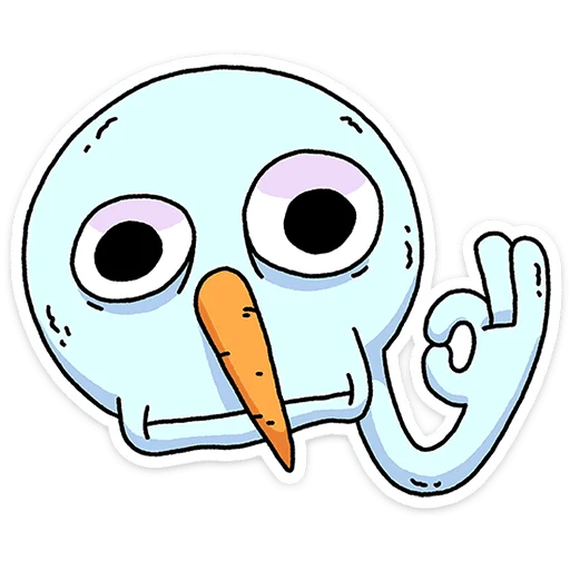Стикерпак Снегорий для Telegram — скачать