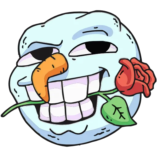 🤩 Эмодзи «Снегорий» для Telegram