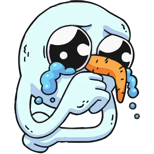 🤩 Эмодзи «Снегорий» для Telegram