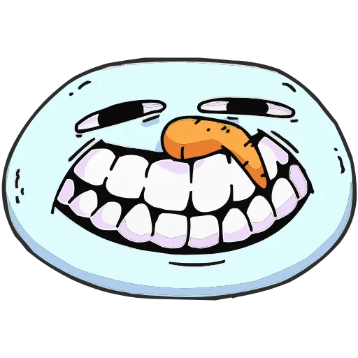 🤩 Эмодзи «Снегорий» для Telegram