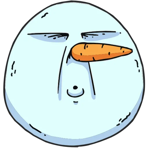 🤩 Эмодзи «Снегорий» для Telegram