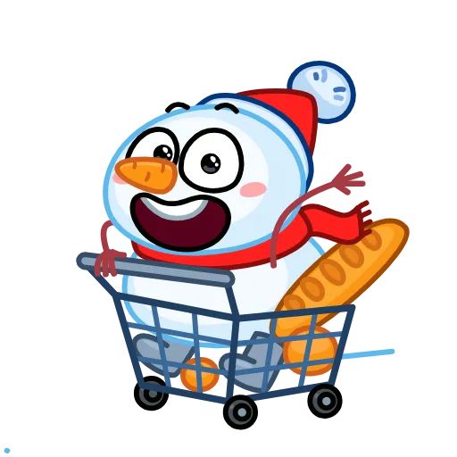 🏂 Стикер «New year Rabbit» для Telegram