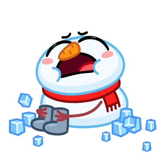😥 Стикер «New year Rabbit» для Telegram