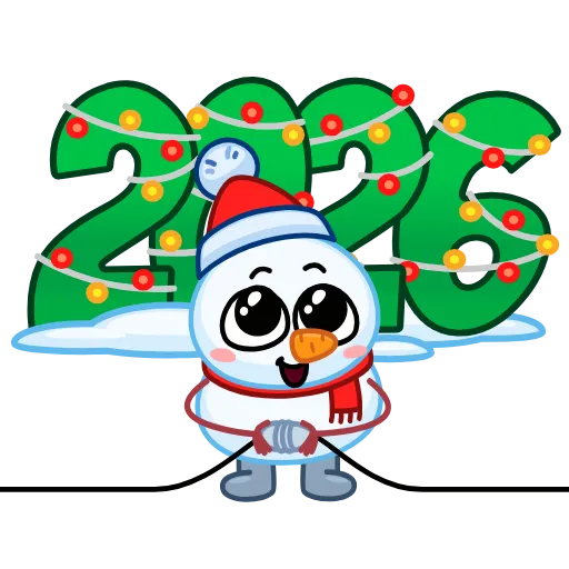 🎄 Стикер «New year Rabbit» для Telegram