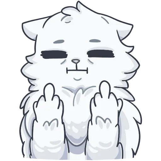 🤩 Эмодзи «Снежик» для Telegram