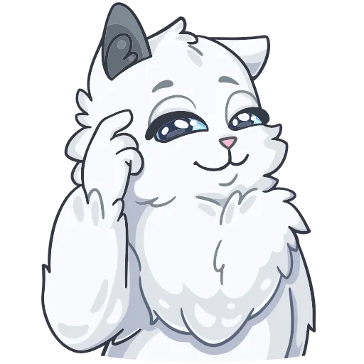 🤩 Эмодзи «Снежик» для Telegram