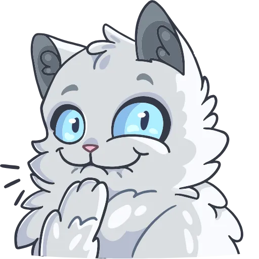 🤩 Эмодзи «Снежик» для Telegram