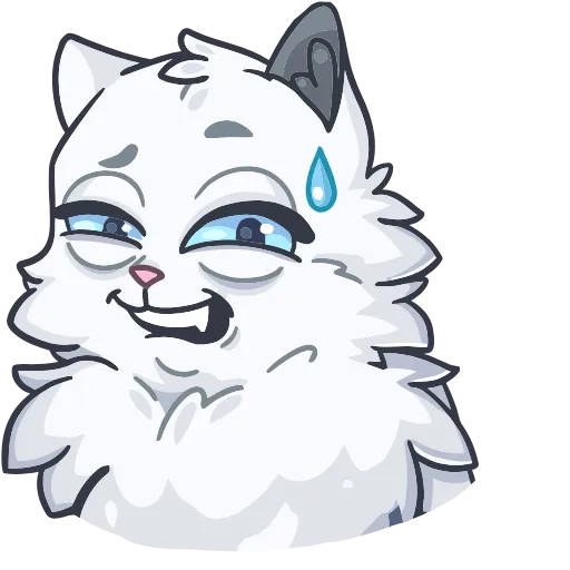 🤩 Эмодзи «Снежик» для Telegram