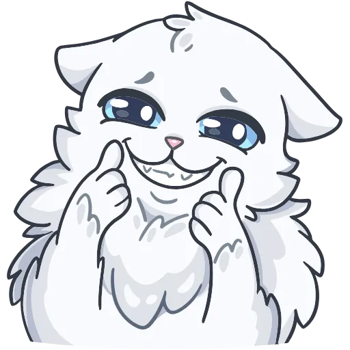 🤩 Эмодзи «Снежик» для Telegram