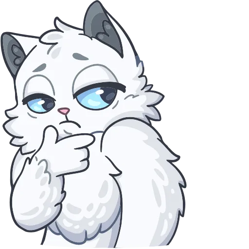 🤩 Эмодзи «Снежик» для Telegram