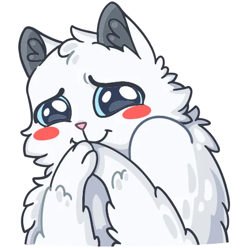 🤩 Эмодзи «Снежик» для Telegram