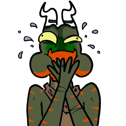 🤢 Стикер «Snek Stickerpack» для Telegram