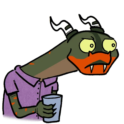 😠 Стикер «Snek Stickerpack» для Telegram