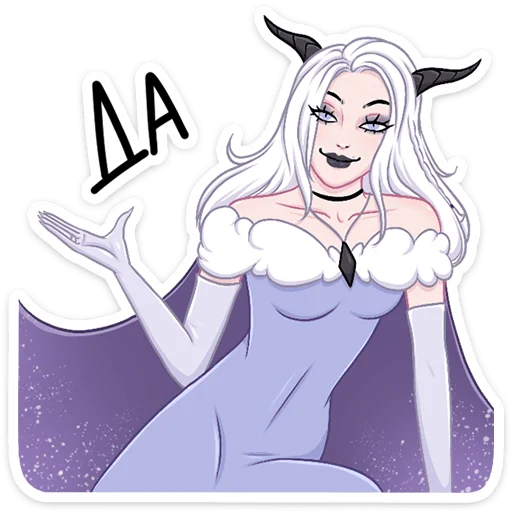 😌 Стикер «Снежа» для Telegram