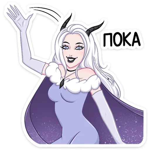 👋 Стикер «Снежа» для Telegram