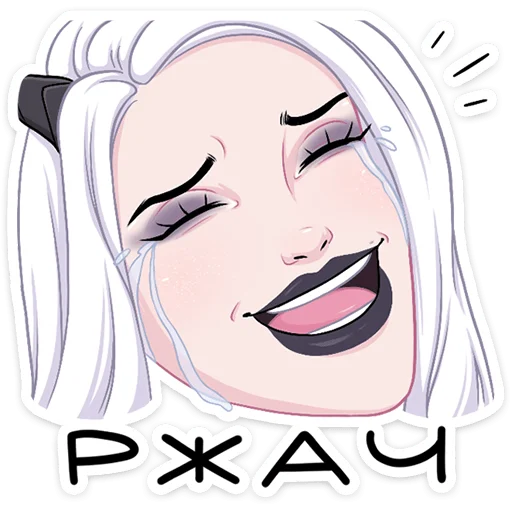 😈 Стикер «Снежа» для Telegram