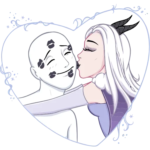 💙 Эмодзи «Снежа» для Telegram