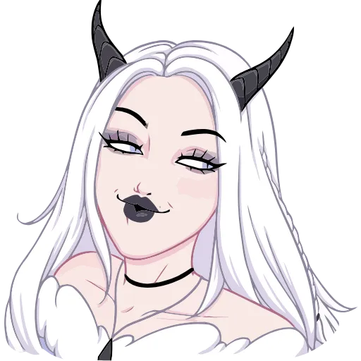 💋 Эмодзи «Снежа» для Telegram