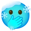 🫢 Эмодзи «Снежный Ком» для Telegram