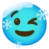 😉 Эмодзи «Снежный Ком» для Telegram