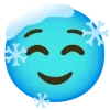☺ Эмодзи «Снежный Ком» для Telegram