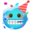 🥳 Эмодзи «Снежный Ком» для Telegram