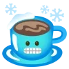 ☕ Эмодзи «Снежный Ком» для Telegram