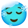 😌 Эмодзи «Снежный Ком» для Telegram