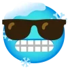 😎 Эмодзи «Снежный Ком» для Telegram