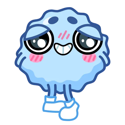 🥺 Эмодзи «Снежок» для Telegram