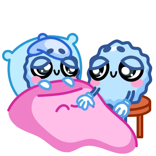 🤒 Эмодзи «Снежок» для Telegram