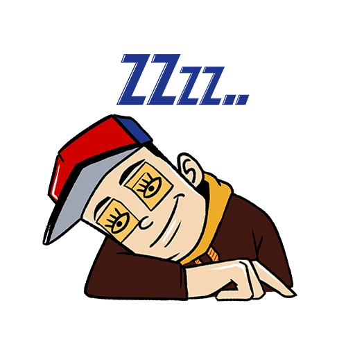 😴 Стикер «Snickers ®» для Telegram