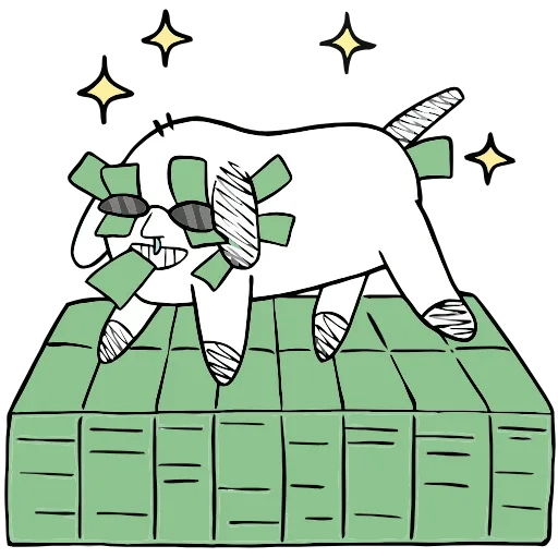 🤑 Эмодзи «Пчих» для Telegram