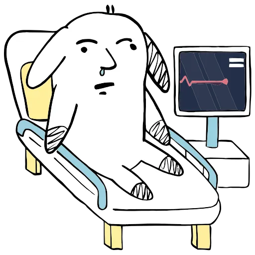 😨 Эмодзи «Пчих» для Telegram