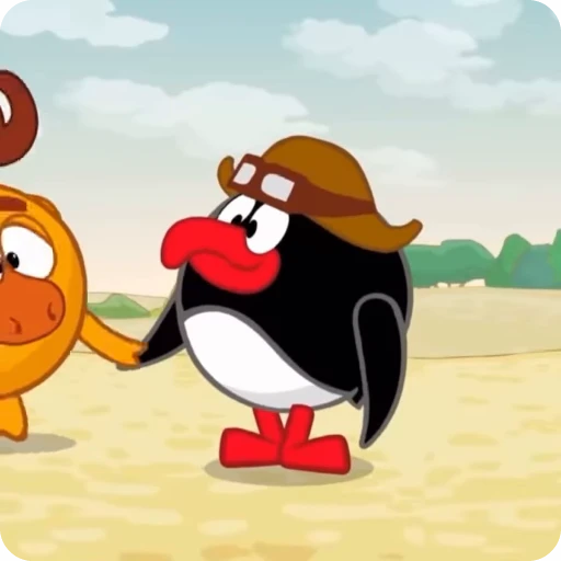 🐧 Стикер «Пин Смешарики» для Telegram