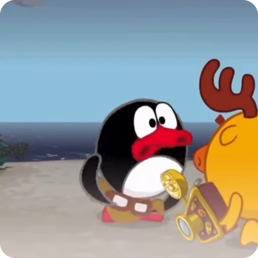 🐧 Стикер «Пин Смешарики» для Telegram