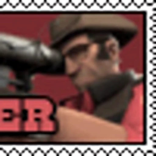 🙂 Эмодзи «Sniper - Team Fortress» для Telegram