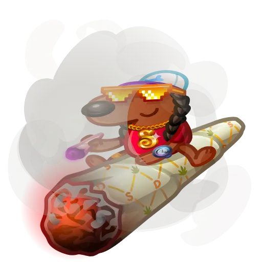 💎 Эмодзи «Snoop Cigar» для Telegram