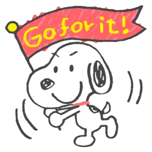 💟 Стикер «snoopy» для Telegram