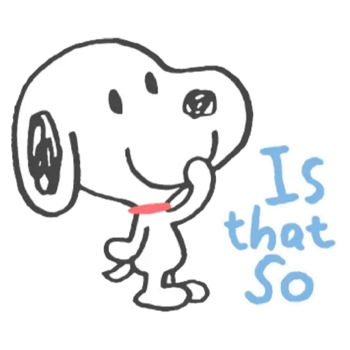 💟 Стикер «snoopy» для Telegram