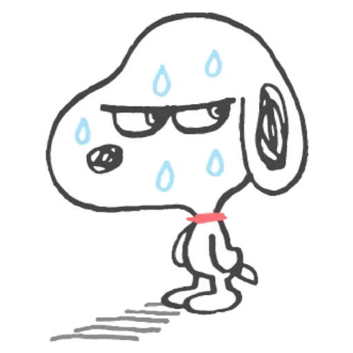 💟 Стикер «snoopy» для Telegram