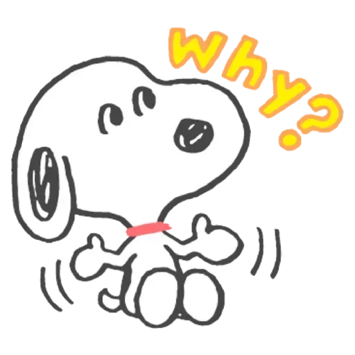 💟 Стикер «snoopy» для Telegram