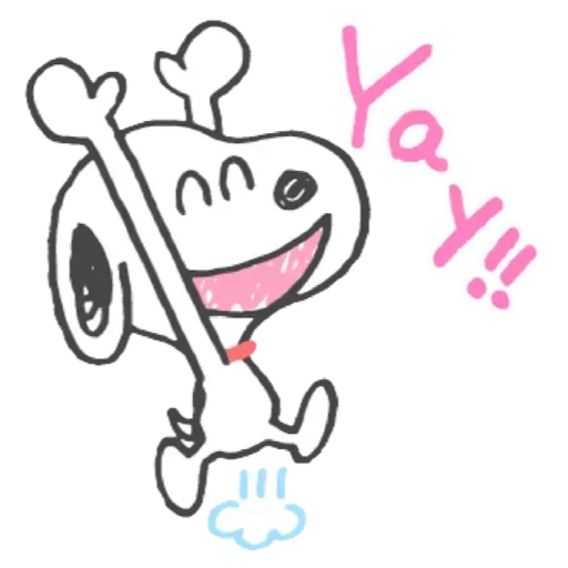 💟 Стикер «snoopy» для Telegram