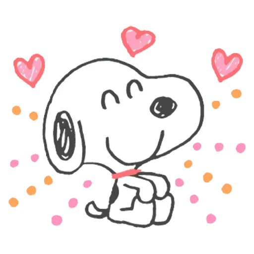 💟 Стикер «snoopy» для Telegram