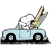 🚗 Эмодзи «Snoopy» для Telegram