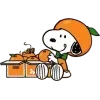 🍊 Эмодзи «Snoopy» для Telegram